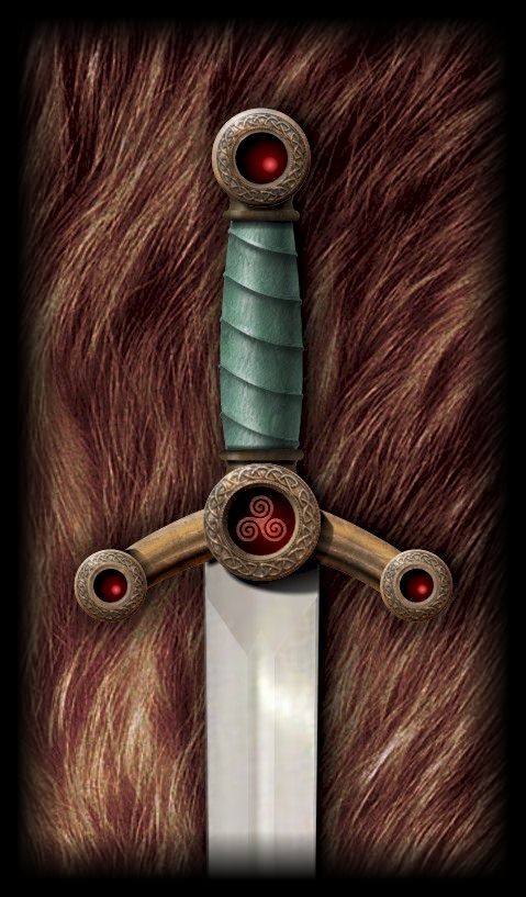Excalibur Sword From The Pendragon Spiral