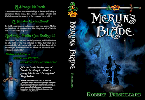 Merlin's Blade Book Cover Sample 2