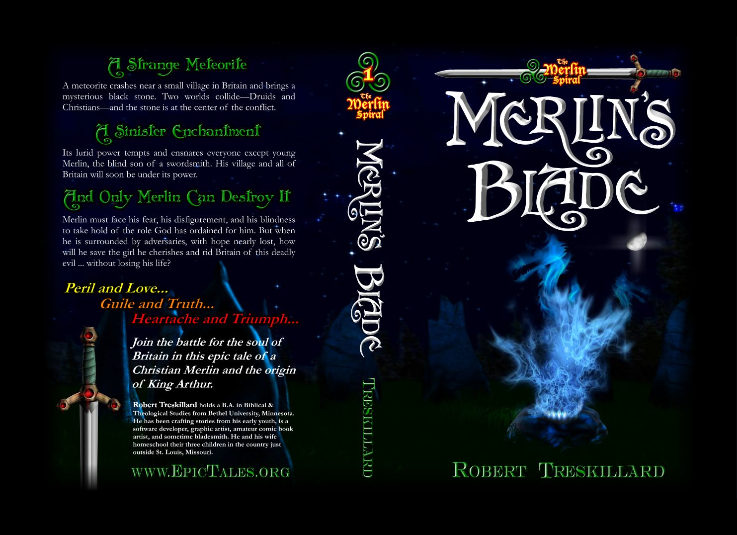 Cover for Merlin's Blade