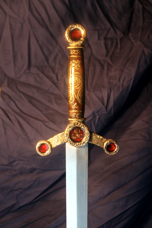 Robert Treskillard's Excalibur, from MERLIN'S BLADE, book 1 of The Merlin Spiral